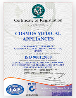 COSMOS ISO 9008:2001