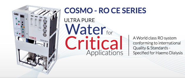COSMOS-RO-CE-SERIES - Ultra Pure Water for Critical Applications